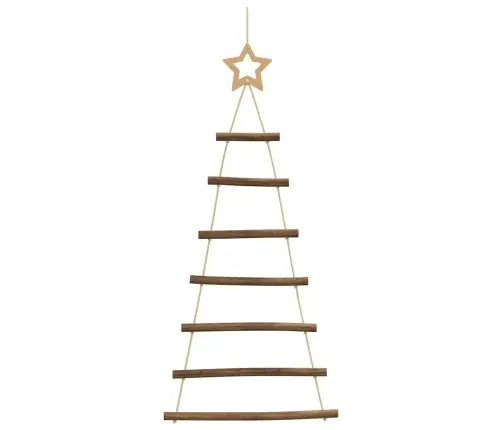 Kabančios Kalėdų Eglutės Su Žvaigždėmis Viršūnėse, 2 Vnt., 42X90cm Natūralios Šakos