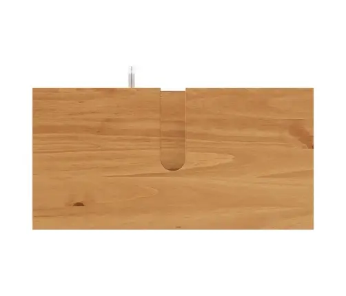 Izlietnes Skapis Ar Plauktu Vigo Medus Brūna 67.5 X 34 X 59 Cm Vidaxl