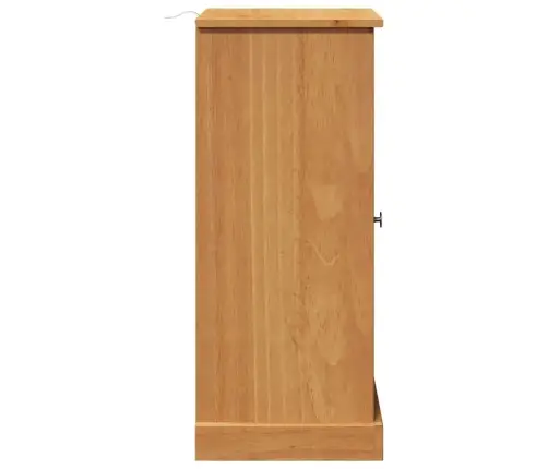 Vannas Istabas Skapis Vigo Medus Brūna 37 X 34 X 80 Cm Vidaxl