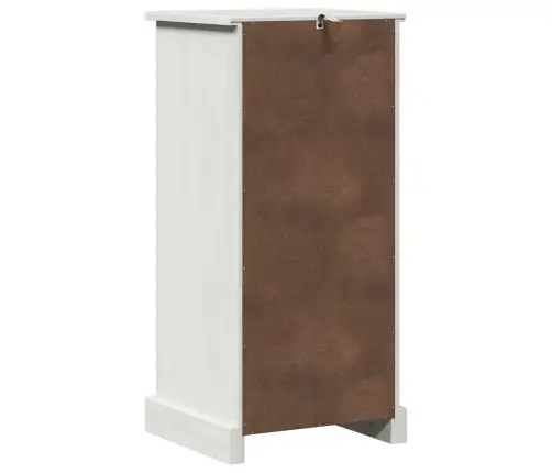 Vannitoa Kapp Vigo Valge Ja Antiikvalge 37,5 X 34 X 80 Cm