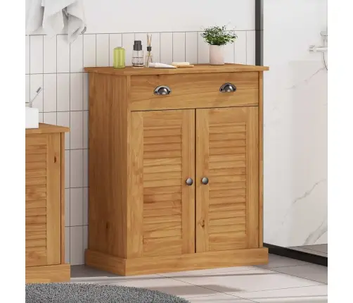 Vannas Istabas Skapītis Vigo Medus Brūna 67.5 X 34 X 80 Cm Vidaxl