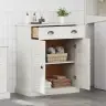 Vannas Istabas Skapītis Vigo Balts 67.5 X 34 X 80 Cm Vidaxl