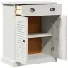 Vannas Istabas Skapītis Vigo Balts 67.5 X 34 X 80 Cm Vidaxl