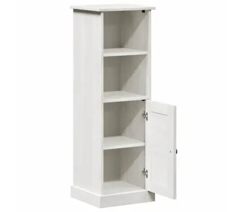 Vannitoa Kapp Uksega Vigo Valge Ja Antiikvalge 37 X 34 X 110 Cm