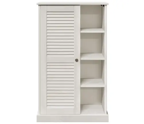 Vannas Istabas Skapītis Vigo Balts 67.5 X 34 X 110 Cm Vidaxl