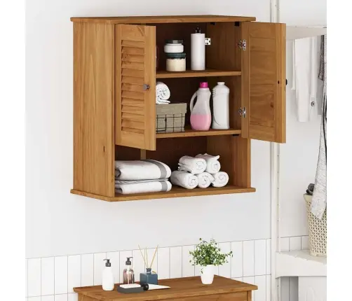 Prisegamas Vonios Spintelė Vigo Honey Brown 67.5 X 34 X 71.5 Cm