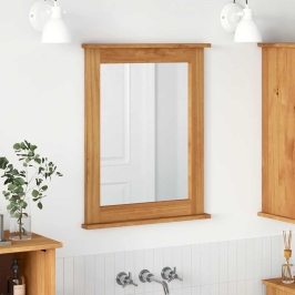 Spogulis Vigo Medus Brūna 55.5 X 5 X 70 Cm Priedes Masīvkoks Vidaxl