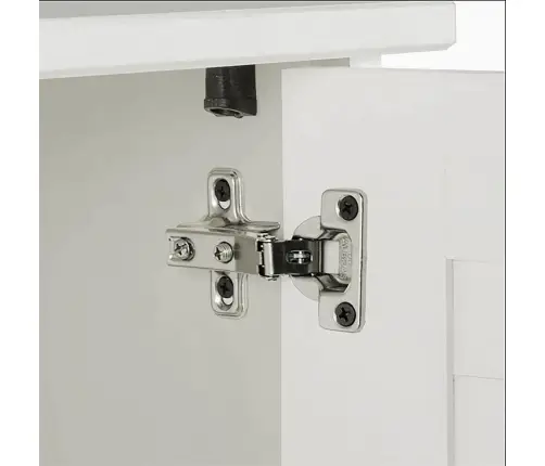 Pesumasina Kapp Vigo Valge Ja Antiikvalge 72,5 X 27 X 161 Cm