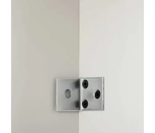 Pesumasina Kapp Vigo Valge Ja Antiikvalge 72,5 X 27 X 161 Cm