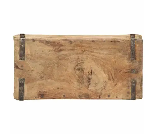 Paplātes 4 Gabali 30X15X9 Cm Cieta Koksne Atjaunota Vidaxl