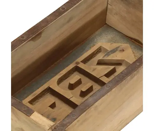 Kandik 4 Pcs Pruun 57 X 15 X 9 Cm Tugev Taastatud Puit