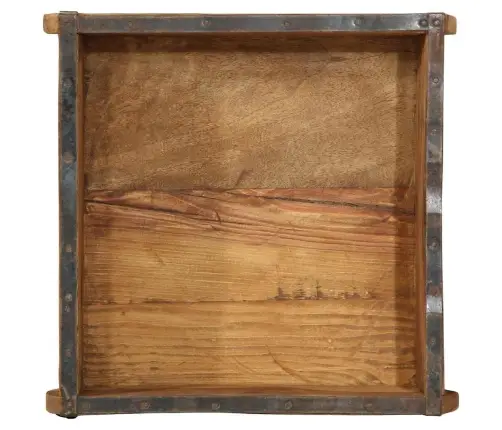 Trauks 31X29X10 Cm Cieta Koksne Atgūta Vidaxl