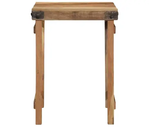 Söögilaud Pruun 60 X 55 X 76 Cm Taastatud Puit