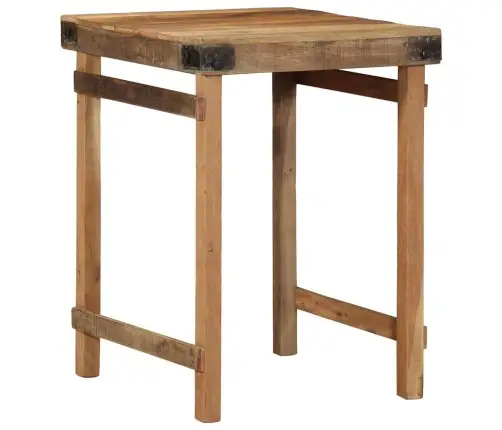 Söögilaud Pruun 60 X 55 X 76 Cm Taastatud Puit