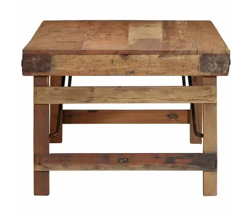 Kafijas Galdiņš 110X55X40 Cm Pārstrādāts Masīvkoks Vidaxl