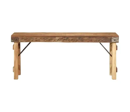 Suoliukas Natūrali 110 X 35 X 46 Cm Atnaujinta Sena Mediena