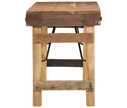 Suoliukas Natūrali 110 X 35 X 46 Cm Atnaujinta Sena Mediena