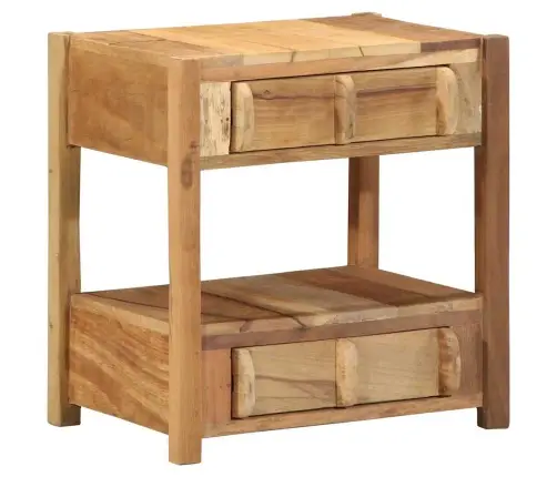 Külglaud Sahtliga Pruun 43 X 32 X 46 Cm Taastatud Puit