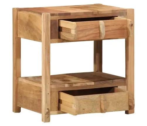 Külglaud Sahtliga Pruun 43 X 32 X 46 Cm Taastatud Puit