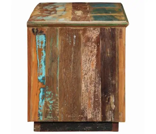 Apavu Sols 110X35X40 Cm Cietais Koks Pārstrādāts Vidaxl