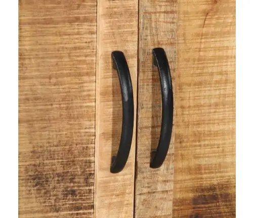 Bufete 55X35X70 Cm Masīvkoka Raupas Mango Vidaxl