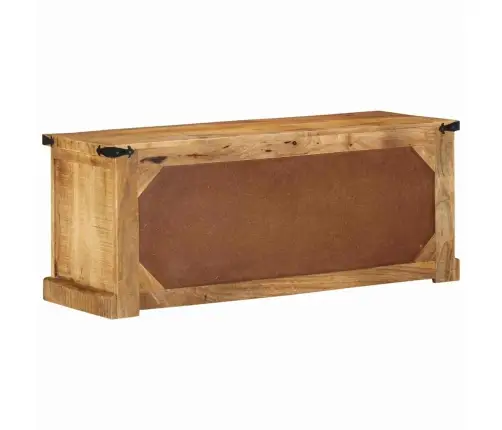 Apavu Sols 110X38X45 Cm Masīvkoks Raupja Mango Vidaxl