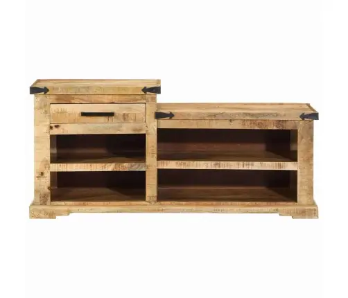 Apavu Sols 110X35X50 Cm Ciets Raupjš Koks Mango Vidaxl