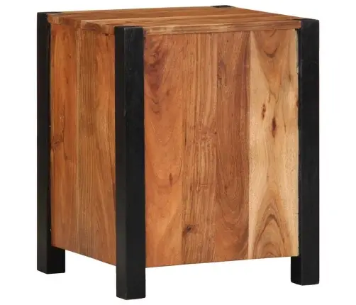 Nakts Skapītis 40X35X50 Cm Cieta Koka Akācija Vidaxl