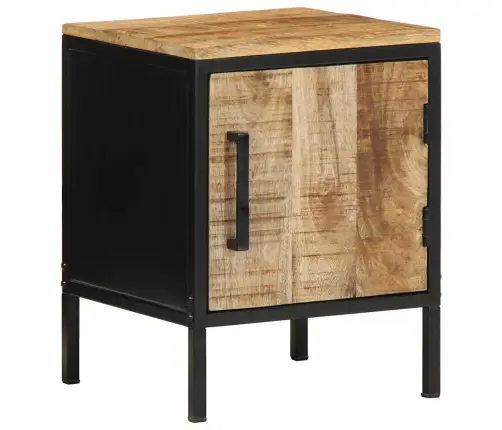 Öölambi Kapp Pruun Ja Must 30 X 30 X 40 Cm Mangopuit