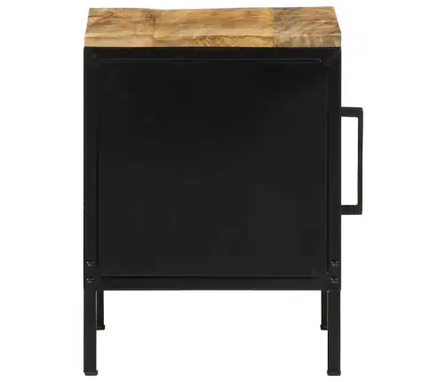 Öölambi Kapp Pruun Ja Must 30 X 30 X 40 Cm Mangopuit