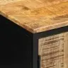 Naktsgaldiņš 50X30X45 Cm Cieta Koka Raupja Mango Vidaxl