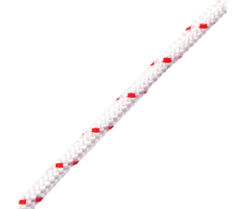Pavelciet Startera Auklu, Balts Un Sarkans, Ø4 Mm 10 M, Neilons Vidaxl