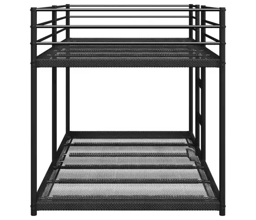 Narivoodi Ilma Madratsita Must 100X190 Cm Teras