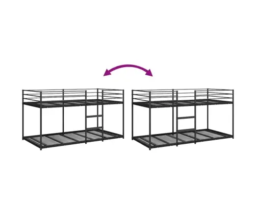 Narivoodi Ilma Madratsita Must 100X200 Cm Teras