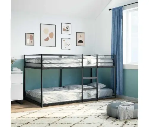 Narivoodi Ilma Madratsita Must 107X203 Cm Teras