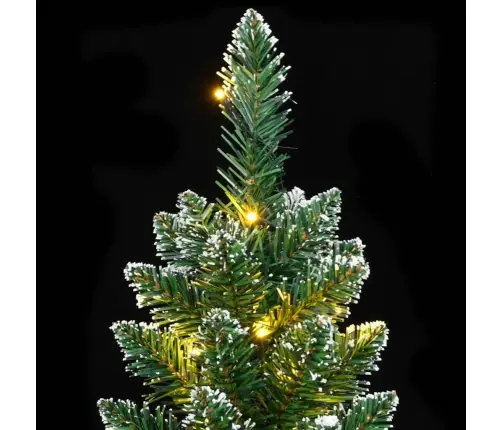 Dirbtinė Siaura Kalėdų Eglutė, 300 Led, 210Cm Dirbtinė Siaura Kalėdų Eglutė, 300 Led, 210Cm