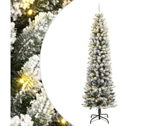 Kunstkuusk 150 Ledi Ja Lumiste Okstega, 150 Cm