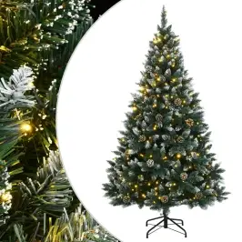 Mākslīgā Ziemassvētku Egle, 210 Cm, 300 Led Vidaxl
