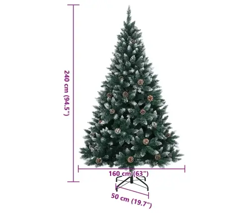 Kunstjõulukuusk 300 Lediga, 240 Cm