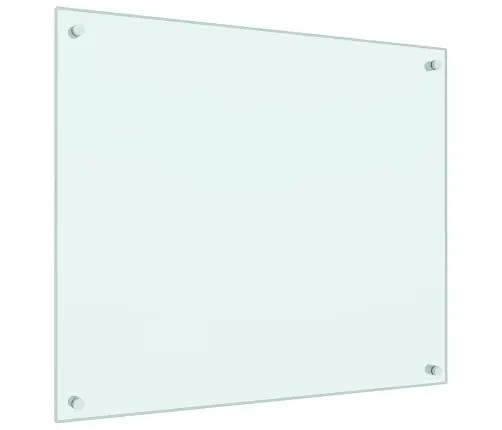 Virtuves Sienas Paneļi, 2 Gab., 70X60 Cm, Rūdīts Stikls, Balts Vidaxl