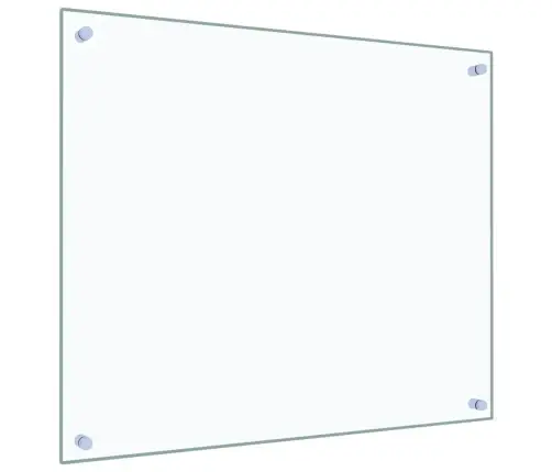 Virtuves Paneļi, 2 Gab., 70X60 Cm, Rūdīts Stikls, Caurspīdīgi Vidaxl