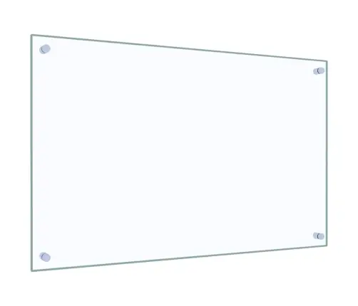 Köögi Pritsmekaitsed 2 Tk, Läbipaistev, 80 X 50 cm Klaas