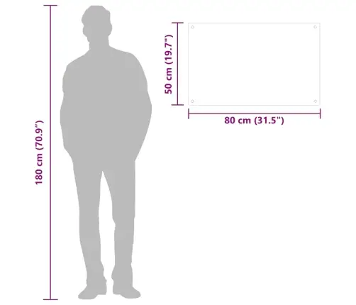 Köögi Pritsmekaitsed 2 Tk, Läbipaistev, 80 X 50 cm Klaas