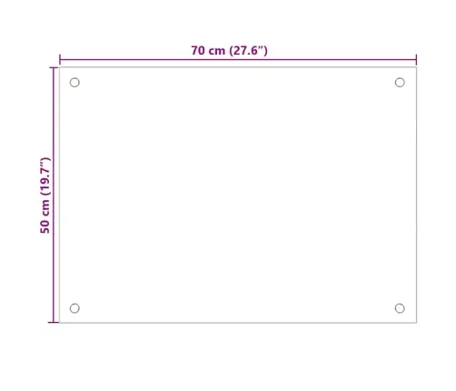 Virtuves Sienas Paneļi, 2 Gab., 70X50 Cm, Rūdīts Stikls, Melns Vidaxl