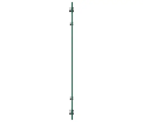 Virtuves Sienas Paneļi, 2 Gab., 70X60 Cm, Rūdīts Stikls, Melns Vidaxl