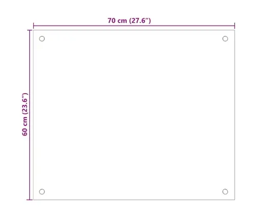 Virtuves Sienas Paneļi, 2 Gab., 70X60 Cm, Rūdīts Stikls, Melns Vidaxl