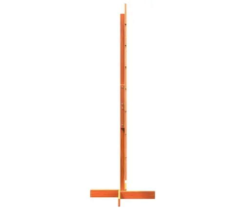 Koka Ziemassvētku Eglīte Vaska Brūna 150 Cm Priedes Masīvkoks Vidaxl