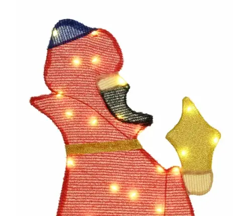 Ziemassvētku Apgaismojums 3 Pcs Silti Balts 105 Cm Audums Vidaxl