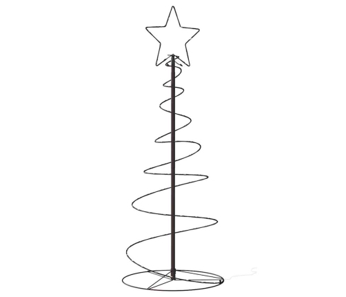 Led Kalėdų Eglutė 80 Led Šiltai Balta 120 Cm