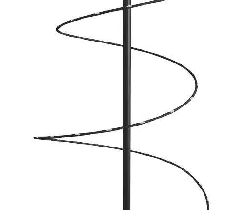 Led Ziemassvētku Eglīte 120 Led Silti Balta 180 Cm Vidaxl